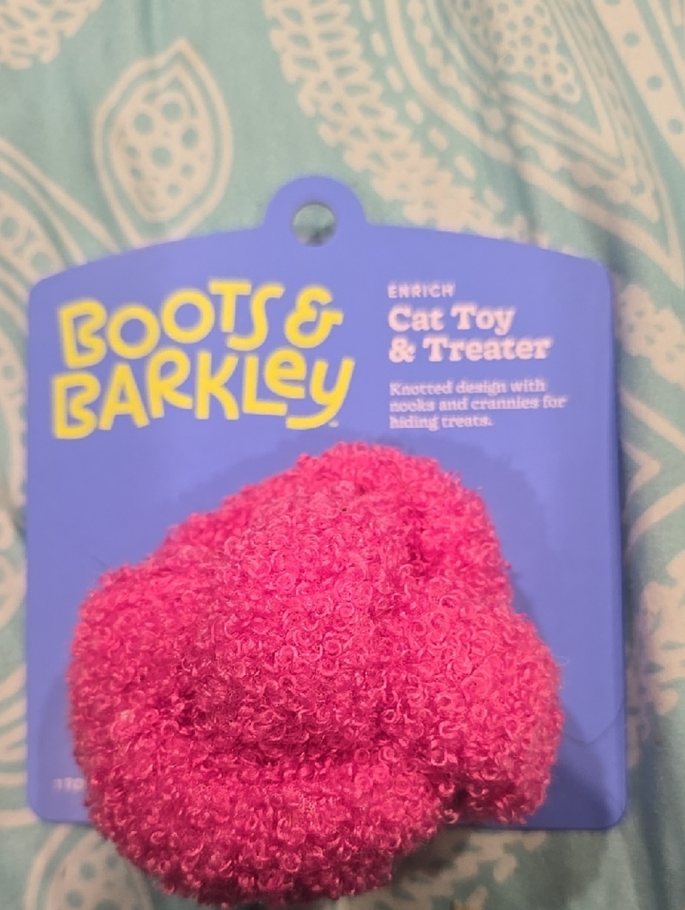 ❤️10/$13 New Boots & Barkley Pink Cat Toy & Treater